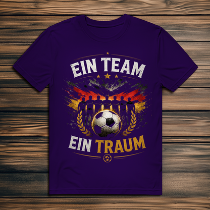 Herren Premium Bio T-Shirt Ein Team, ein Traum