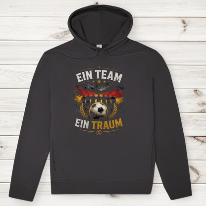 Herren Premium Bio Hoodie Ein Team, ein Traum