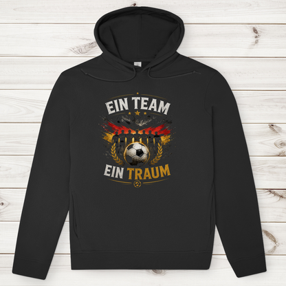 Herren Premium Bio Hoodie Ein Team, ein Traum