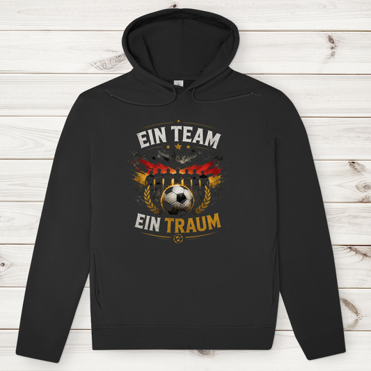 Herren Premium Bio Hoodie Ein Team, ein Traum
