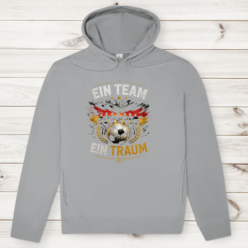 Herren Premium Bio Hoodie Ein Team, ein Traum