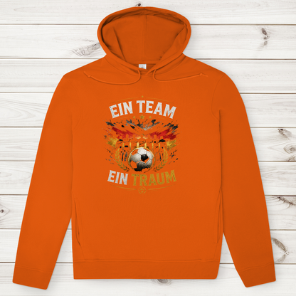 Herren Premium Bio Hoodie Ein Team, ein Traum