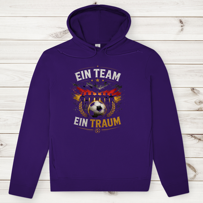 Herren Premium Bio Hoodie Ein Team, ein Traum