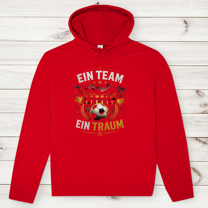 Herren Premium Bio Hoodie Ein Team, ein Traum