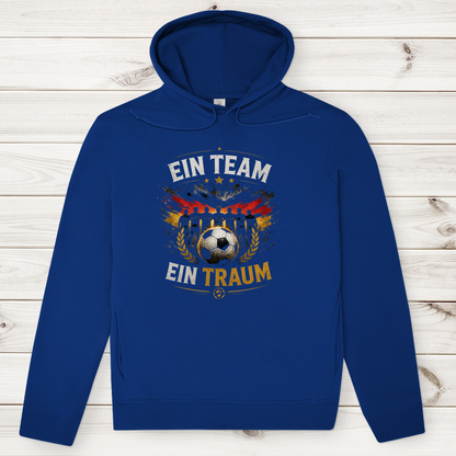 Herren Premium Bio Hoodie Ein Team, ein Traum