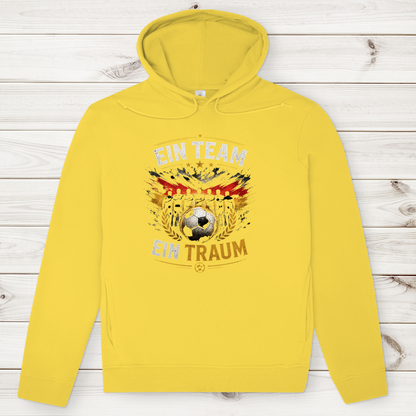 Herren Premium Bio Hoodie Ein Team, ein Traum
