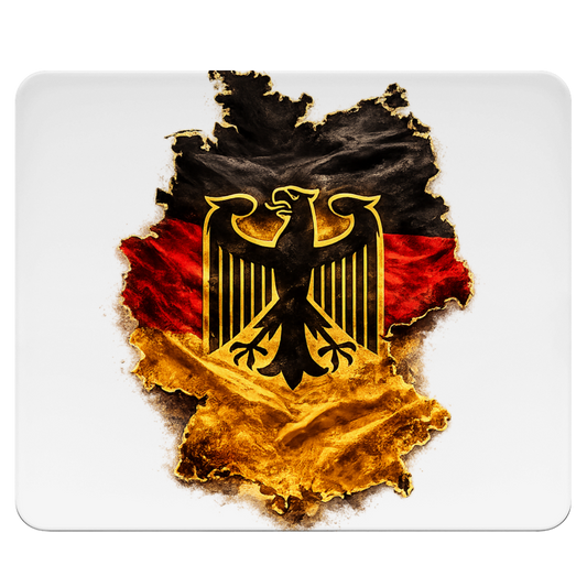 Mousepad Deutsche Flagge mit Adler