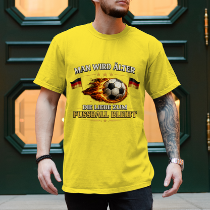 Herren T-Shirt Man wird älter