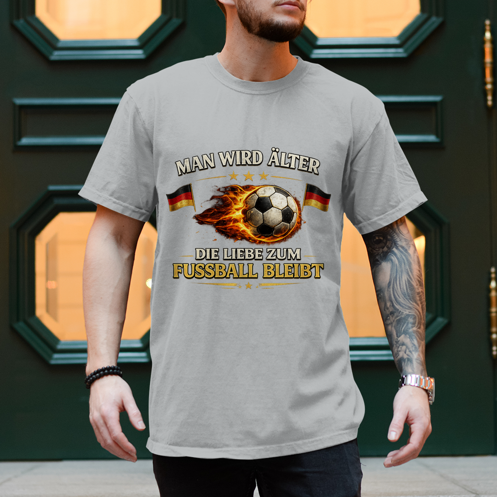 Herren T-Shirt Man wird älter