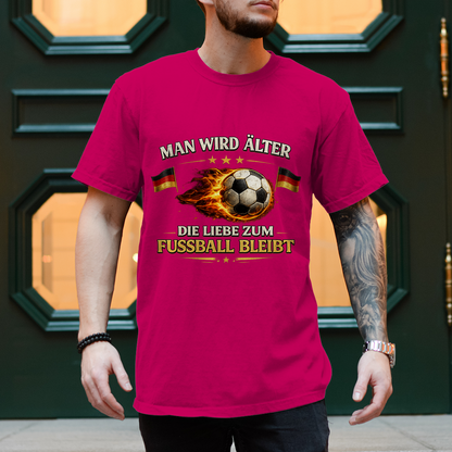 Herren T-Shirt Man wird älter