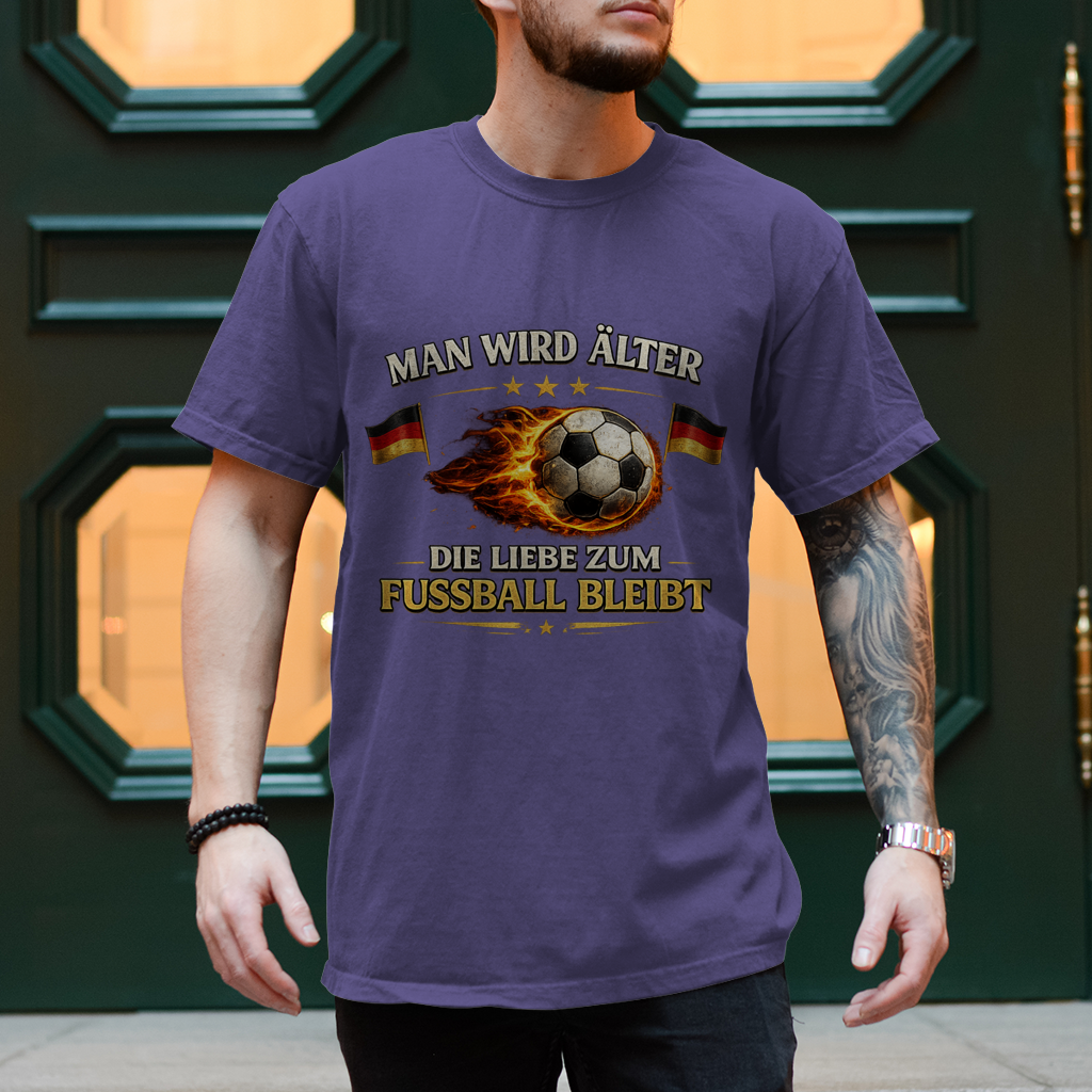 Herren T-Shirt Man wird älter
