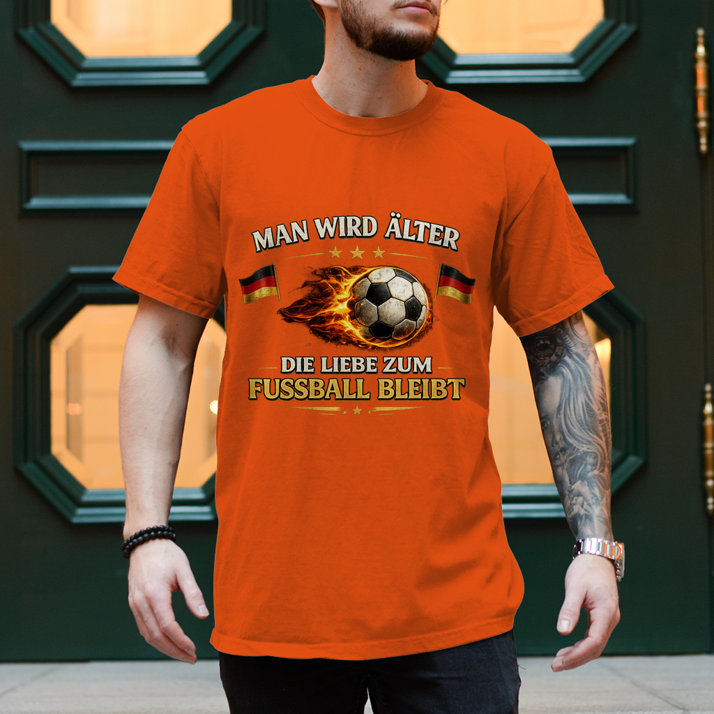 Herren T-Shirt Man wird älter