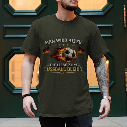 Herren T-Shirt Man wird älter