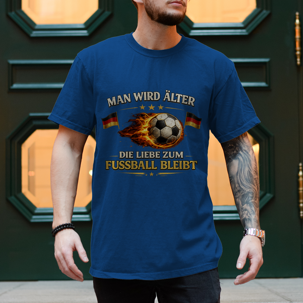 Herren T-Shirt Man wird älter