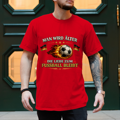 Herren T-Shirt Man wird älter