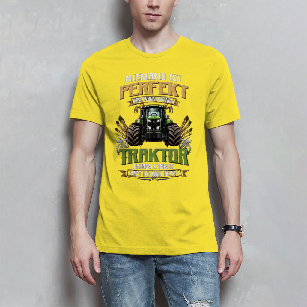 Herren T-Shirt Traktor-Design