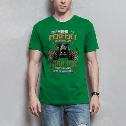 Herren T-Shirt Traktor-Design