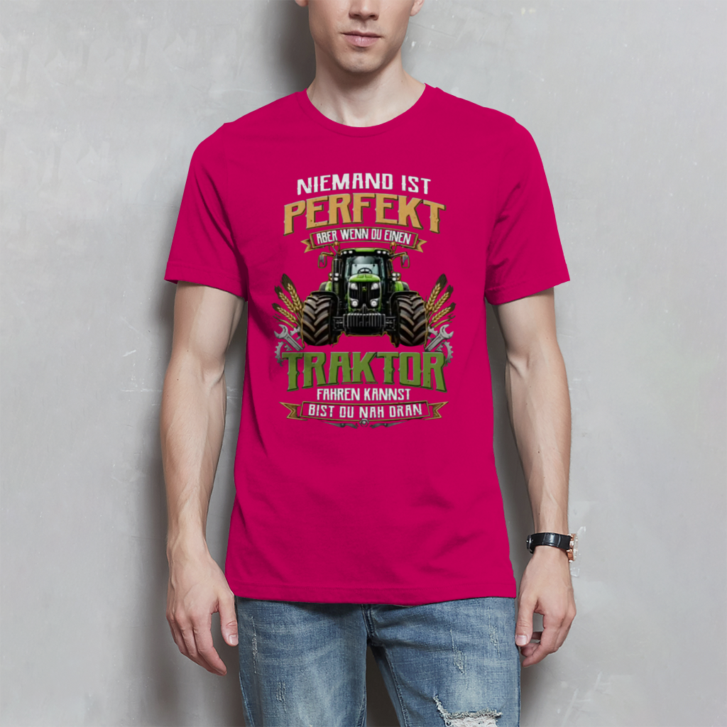 Herren T-Shirt Traktor-Design