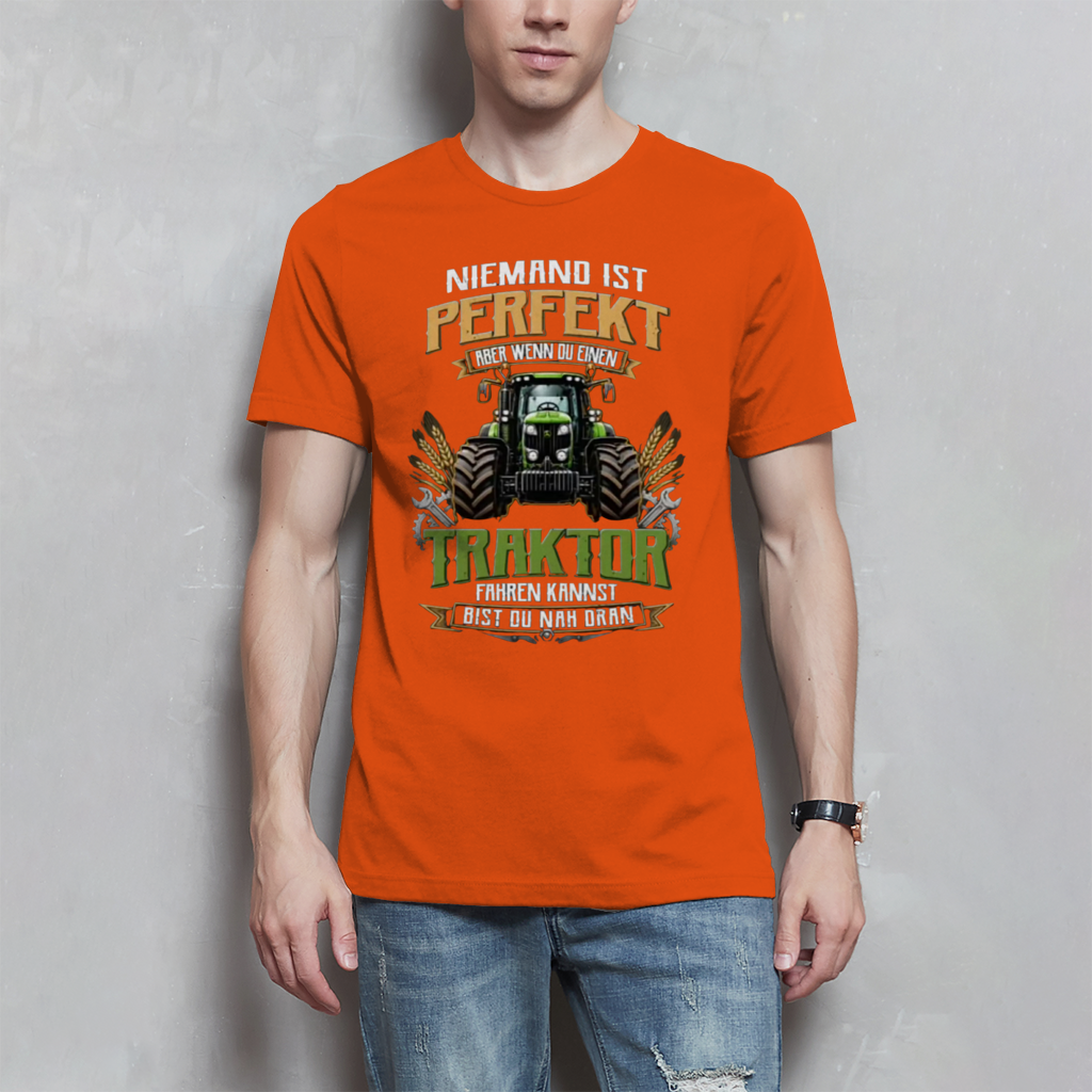 Herren T-Shirt Traktor-Design