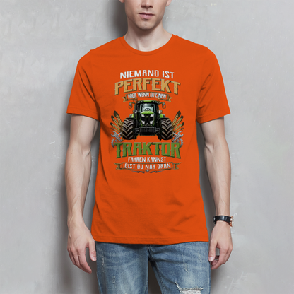 Herren T-Shirt Traktor-Design