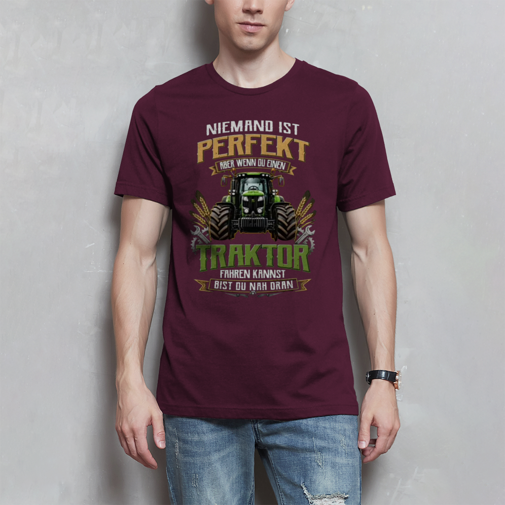 Herren T-Shirt Traktor-Design