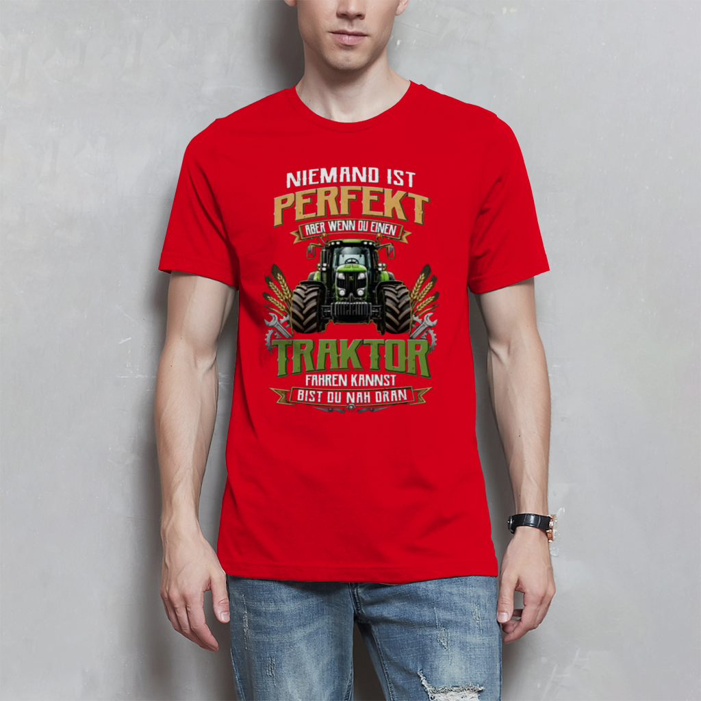 Herren T-Shirt Traktor-Design