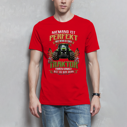 Herren T-Shirt Traktor-Design