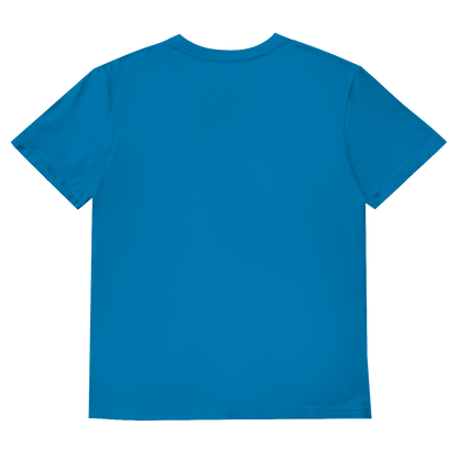 Herren Basic V-Neck T-Shirt Traktor-Design