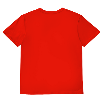 Herren Basic V-Neck T-Shirt Traktor-Design