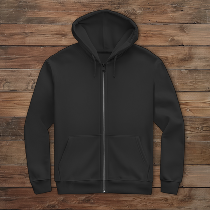 Herren Zipper Hoodie Traktor-Design
