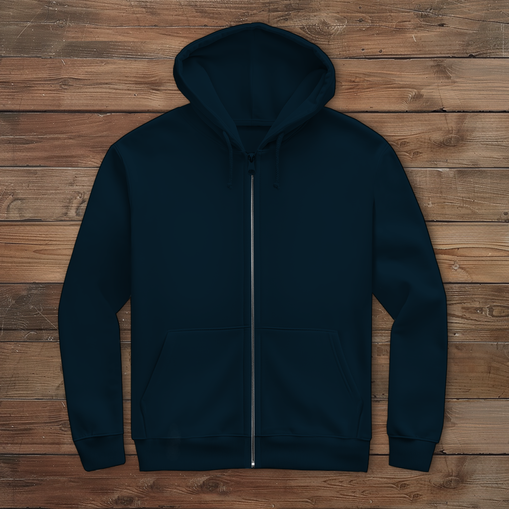 Herren Zipper Hoodie Traktor-Design