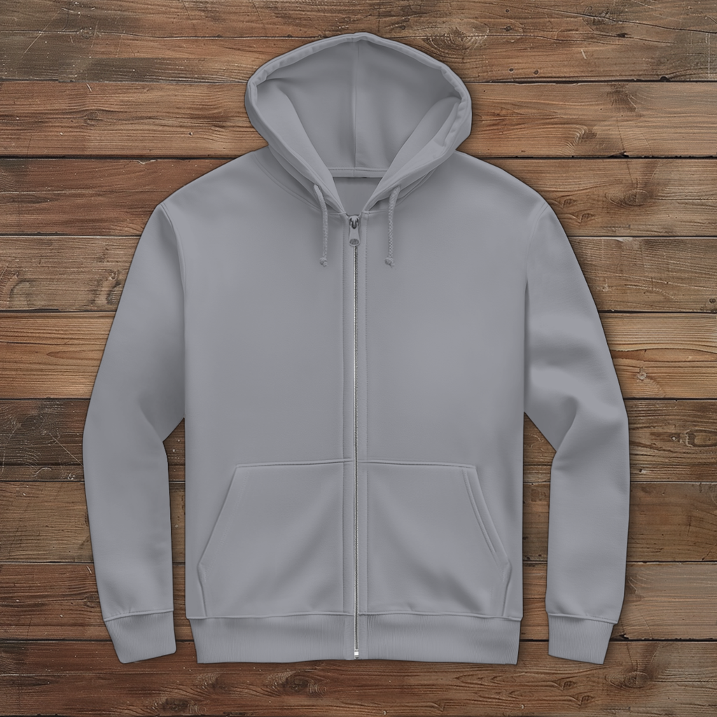 Herren Zipper Hoodie Traktor-Design