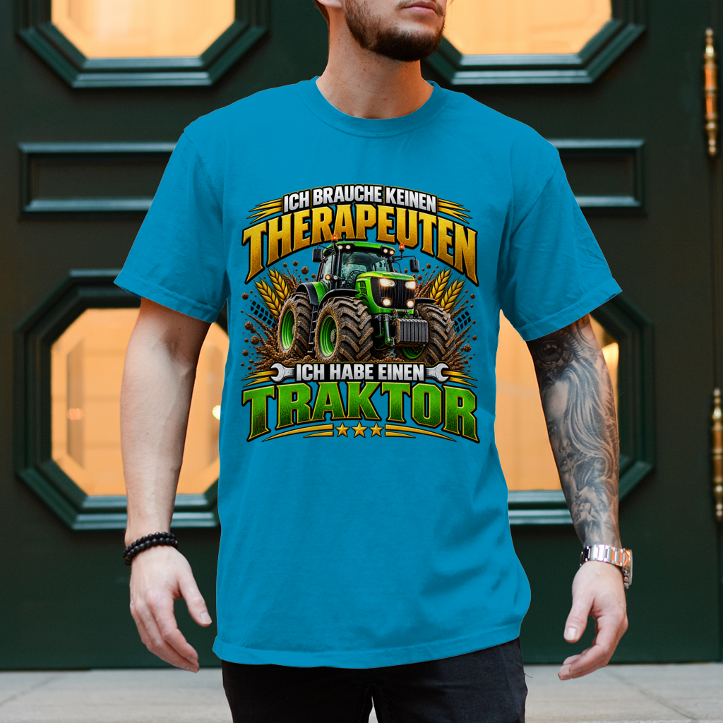 Herren T-Shirt  Ich brauche keinen Therapeuten