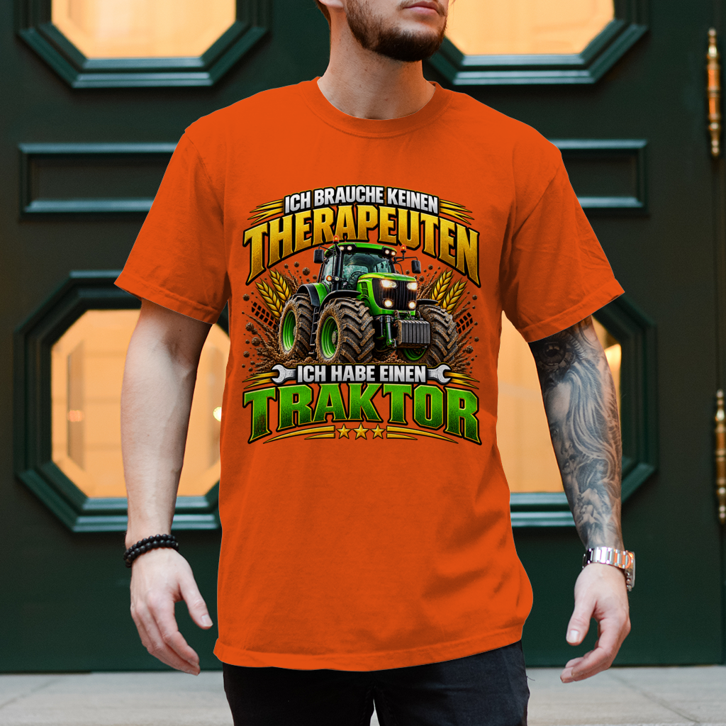 Herren T-Shirt  Ich brauche keinen Therapeuten