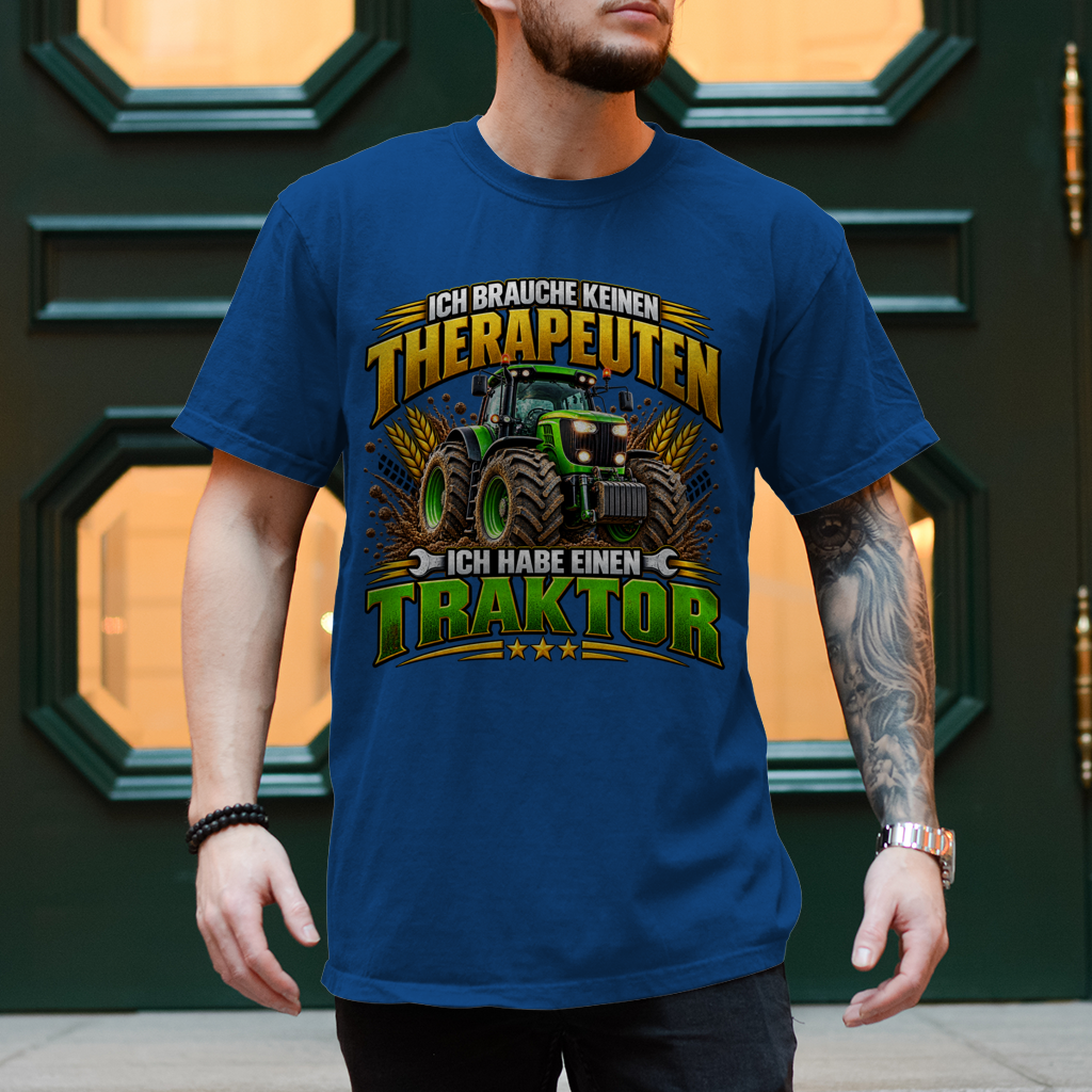 Herren T-Shirt  Ich brauche keinen Therapeuten
