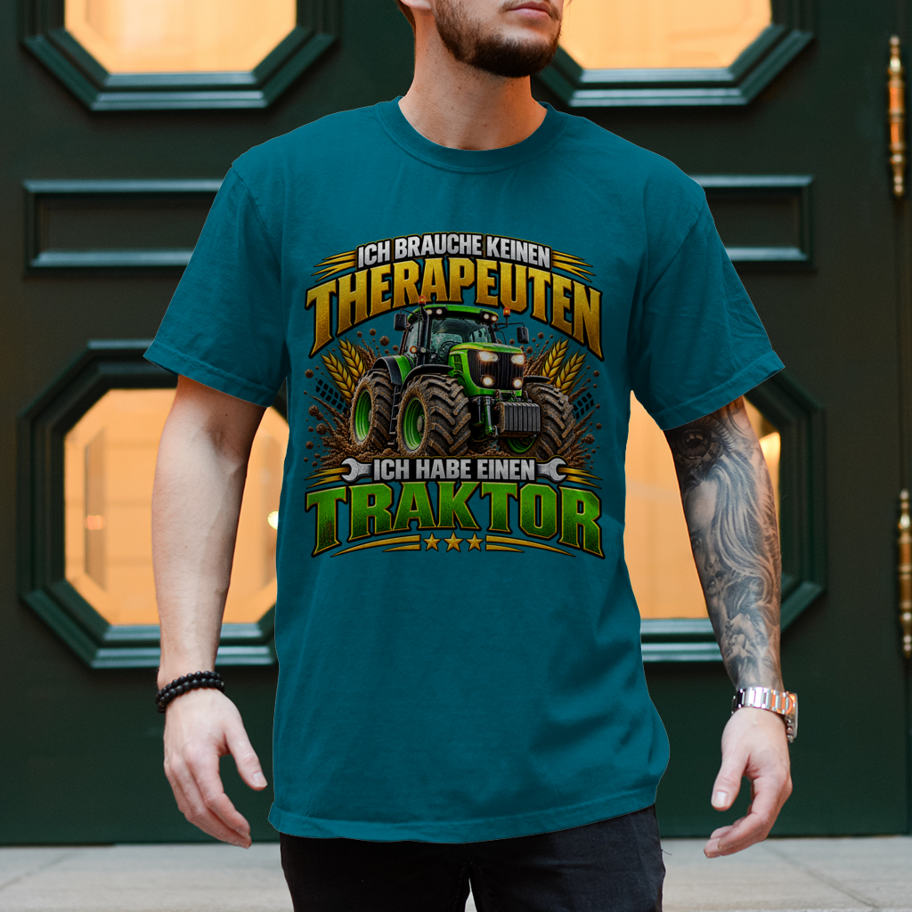 Herren T-Shirt  Ich brauche keinen Therapeuten