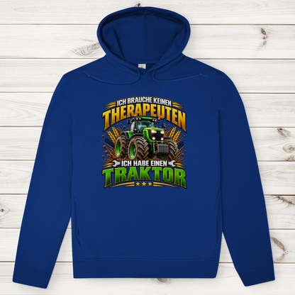 Herren Premium Bio Hoodie Ich brauche keinen Therapeuten
