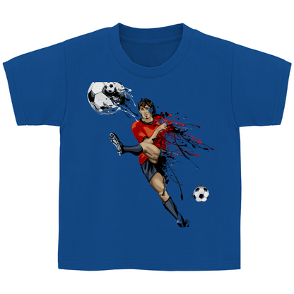 Kinder Basic T-Shirt Fußballer