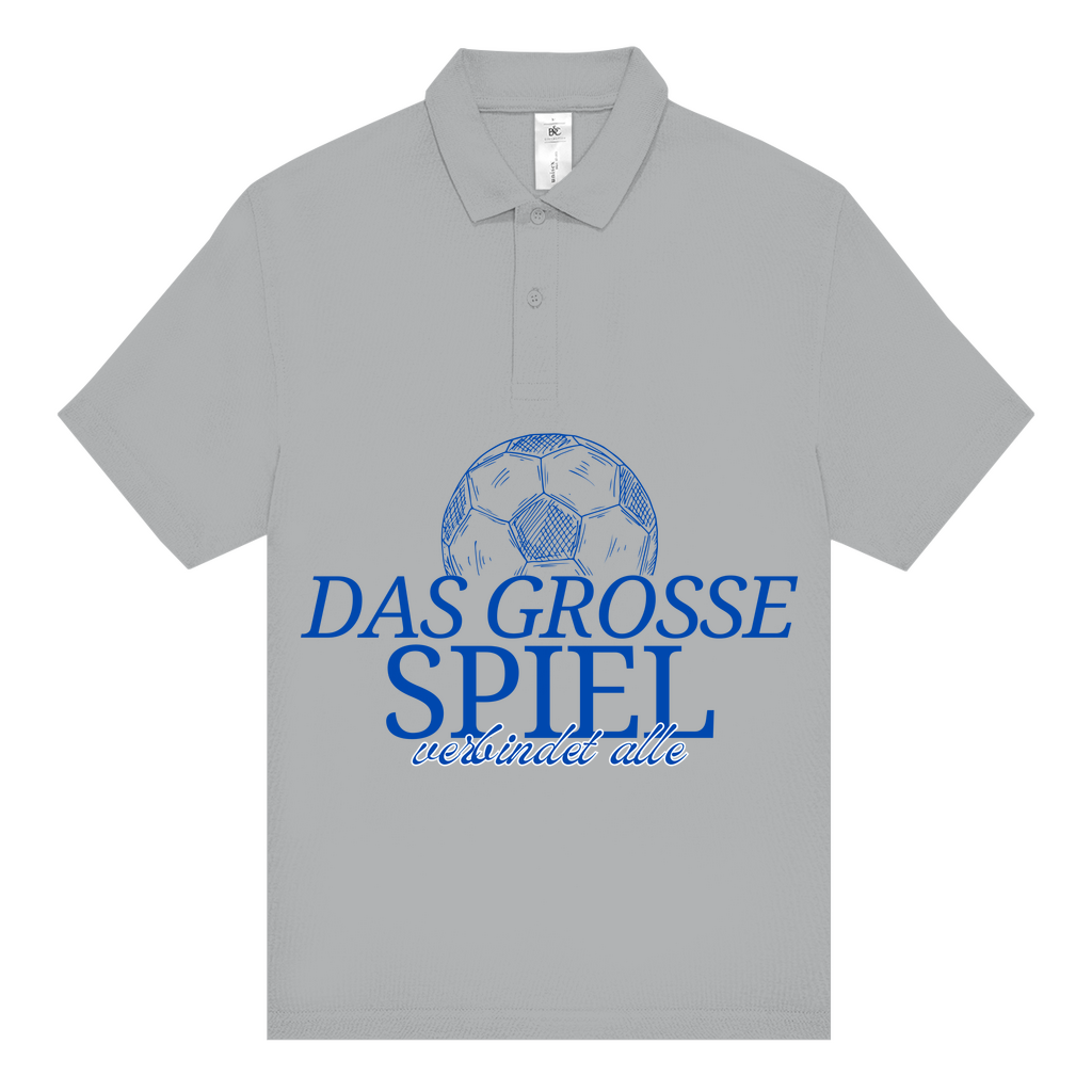 Unisex Poloshirt Das große Spiel