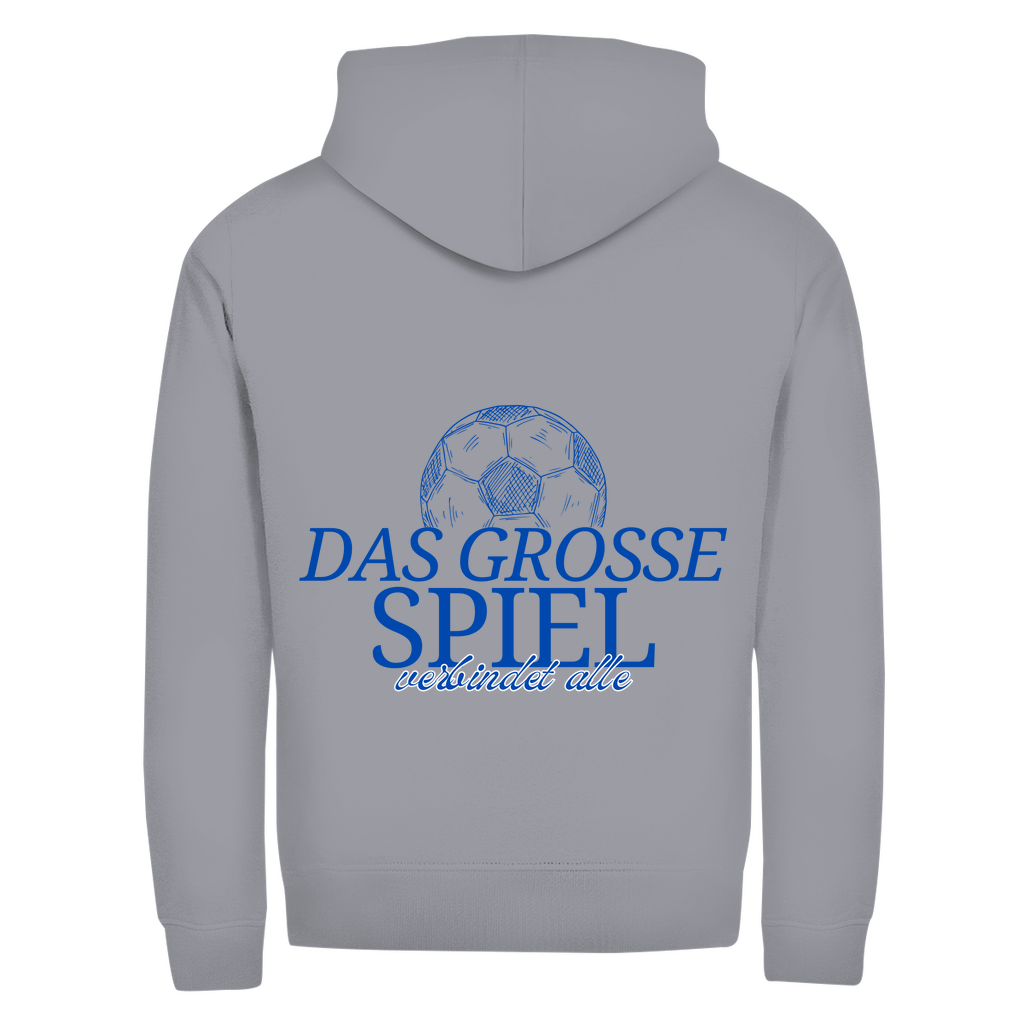 Herren Zipper Hoodie Das große Spiel