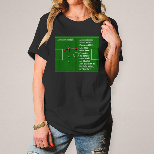 Damen T-Shirt Abseits