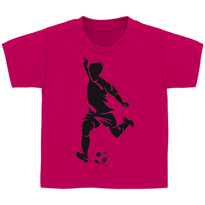 Kinder Basic T-Shirt Fußballer