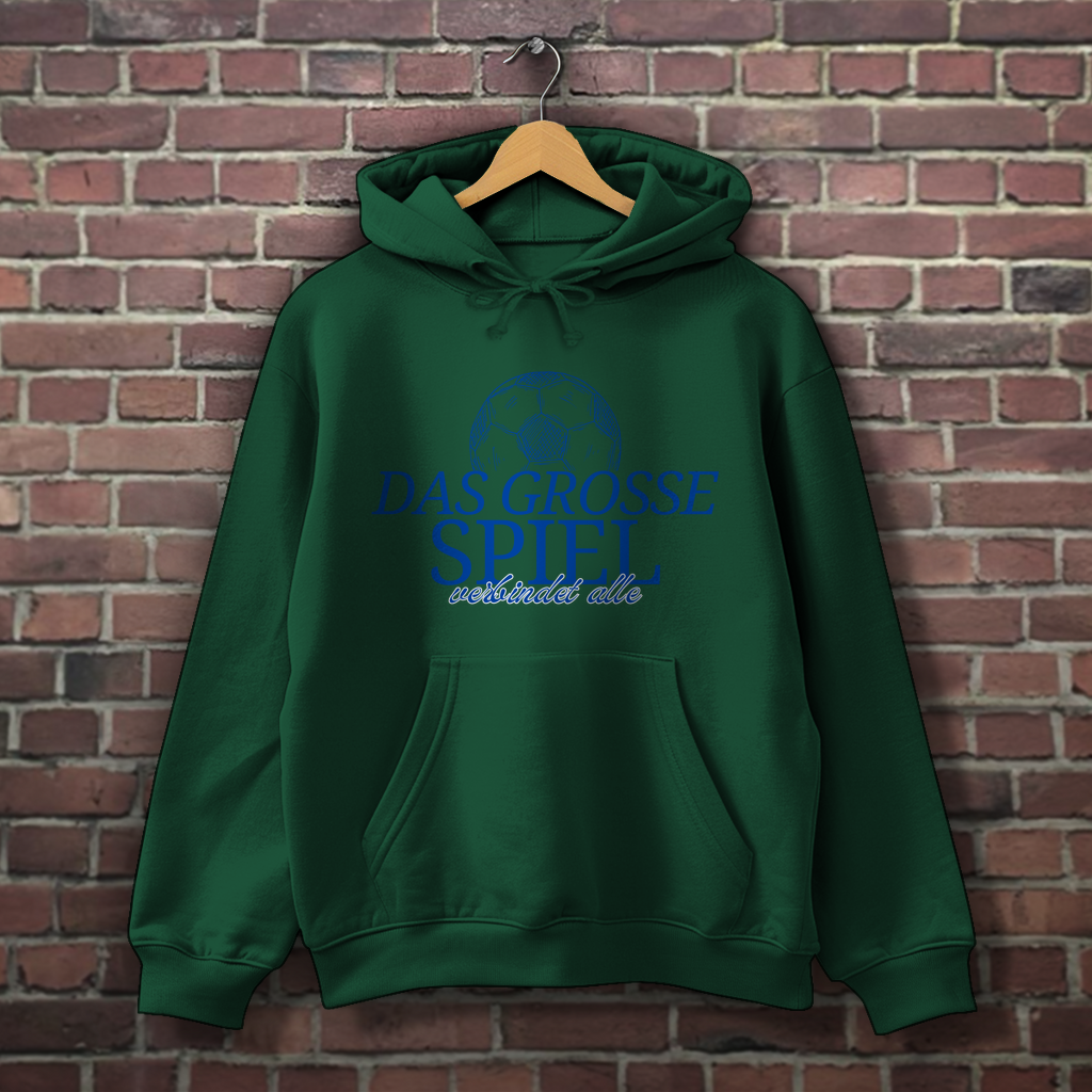 Herren Hoodie Das große Spiel