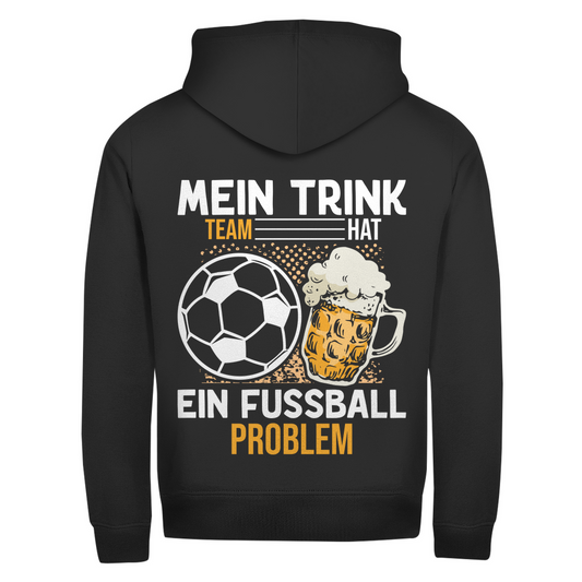 Herren Zipper Hoodie Trinkteam