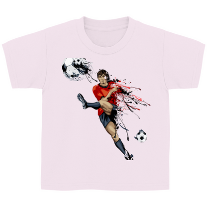Kinder Basic T-Shirt Fußballer
