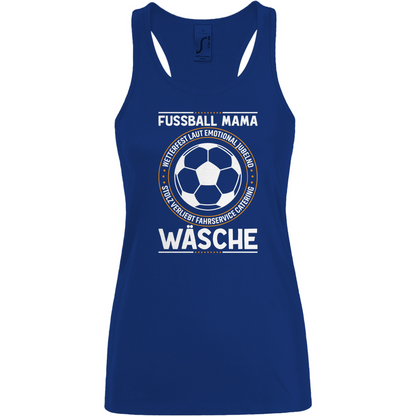 Damen Basic Tank Top Fußball-Mama