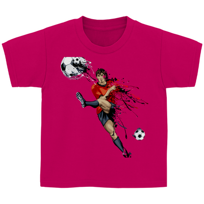 Kinder Basic T-Shirt Fußballer