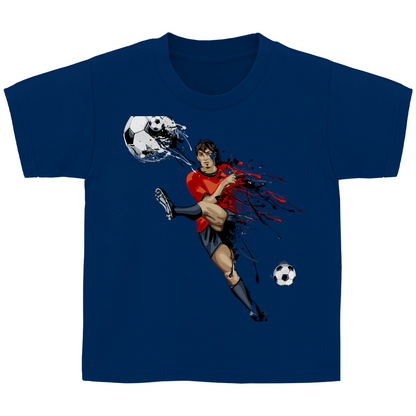 Kinder Basic T-Shirt Fußballer