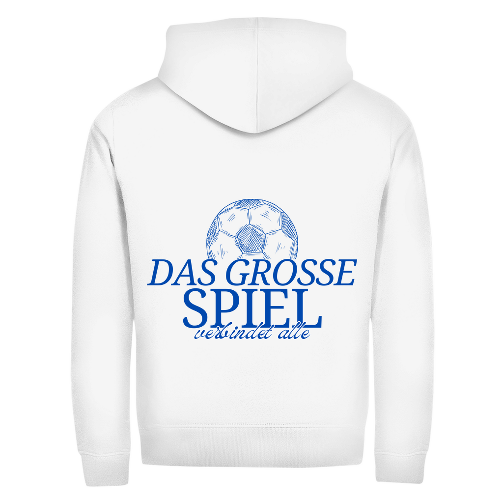 Herren Zipper Hoodie Das große Spiel