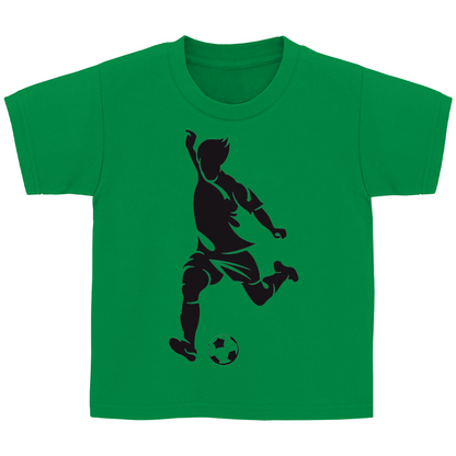 Kinder Basic T-Shirt Fußballer